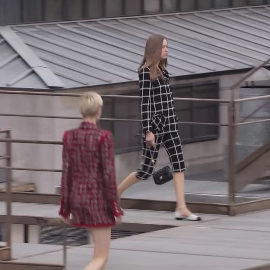 Chanel Virginie Viard Spring 2020 Look 13 Short tweed cropped trousers