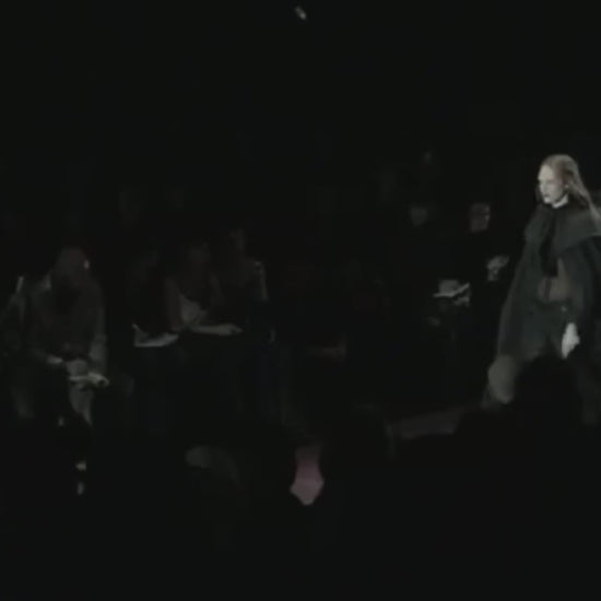 Gucci Frida Giannini Fall 2012 Look 29 Black cashmere cape
