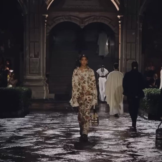 Christian Dior Maria Grazia Chiuri Resort 2023 Look 68 Cargo floral printed pant