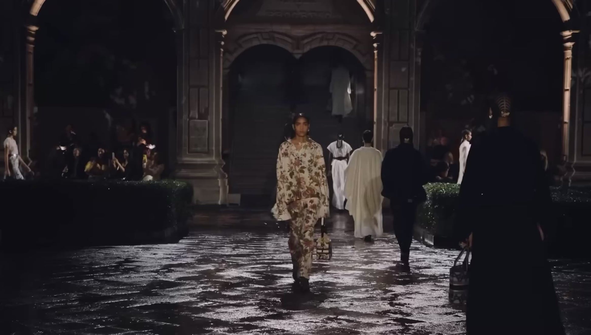Christian Dior Maria Grazia Chiuri Resort 2023 Look 68 Cargo floral printed pant
