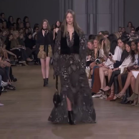 Chloe Clare Waight Keller Fall 2015 Look 32 Maxi crepe floral dress