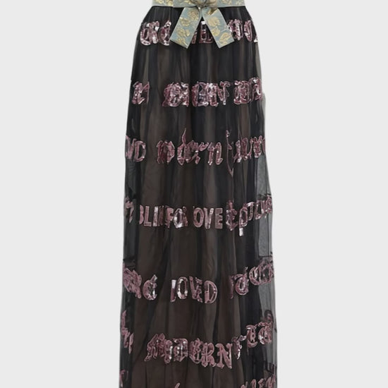 Gucci Alessandro Michele Fall 2018 Modern Future maxi dress