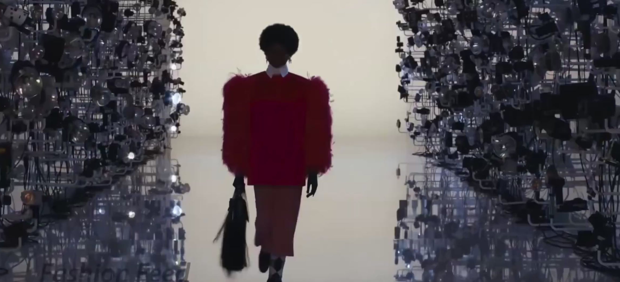 Gucci_Alessandro_Michele_Fall_2021_Look_76_Pink_satin_jacket_ostrich_feathers
