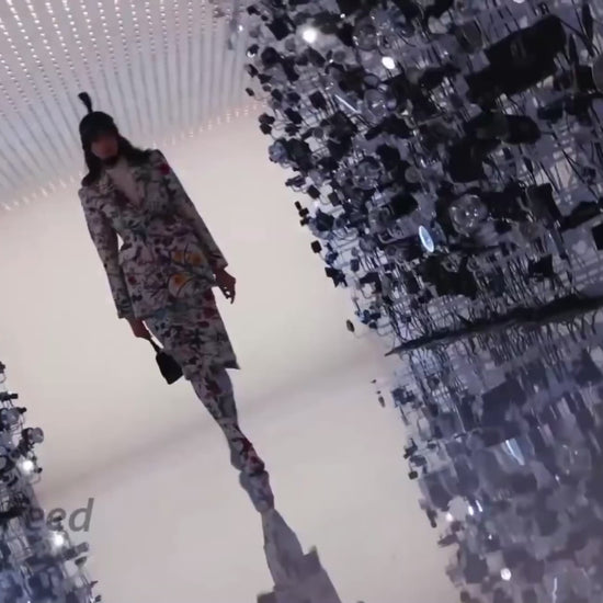 Gucci Balenciaga Fall 2021 Hacker Project Look 62 Flora jacket