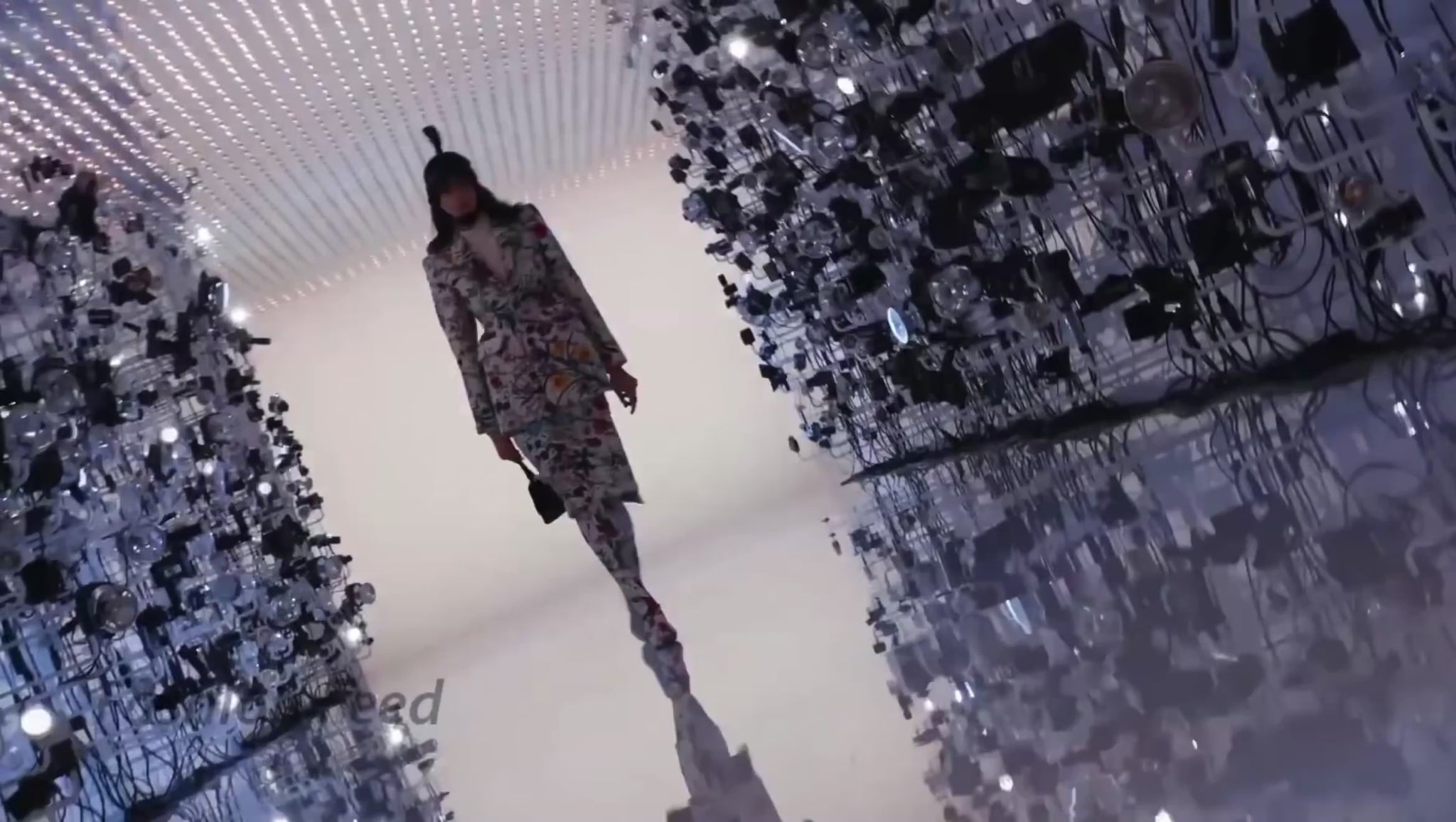 Gucci Balenciaga Fall 2021 Hacker Project Look 62 Flora jacket
